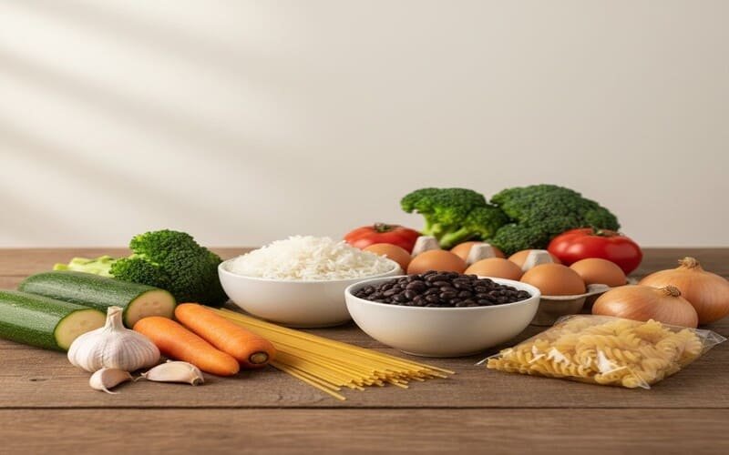 Almoço com receitas caseiras fáceis e baratas