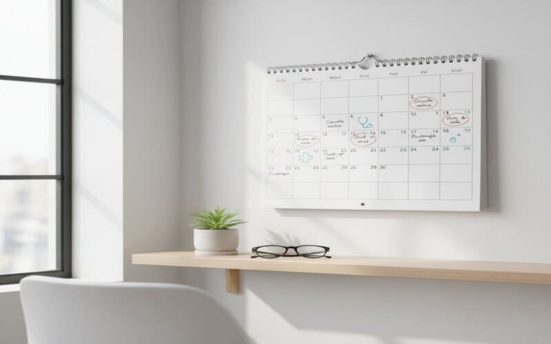 Frequência ideal para realizar exames médicos de rotina