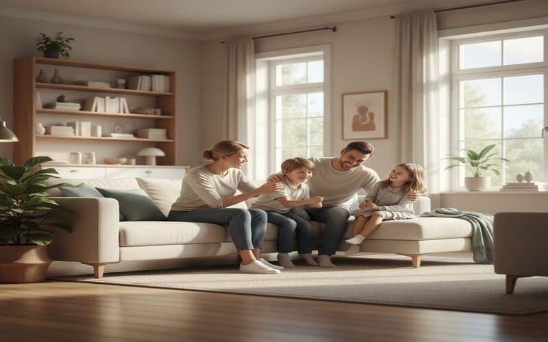 Importância da organização e limpeza da casa