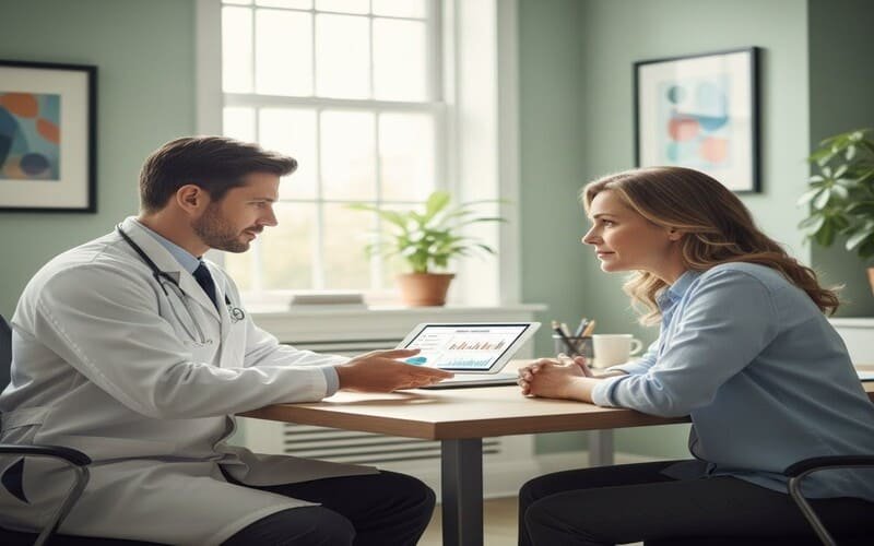 Orientação médica na solicitação de exames de rotina