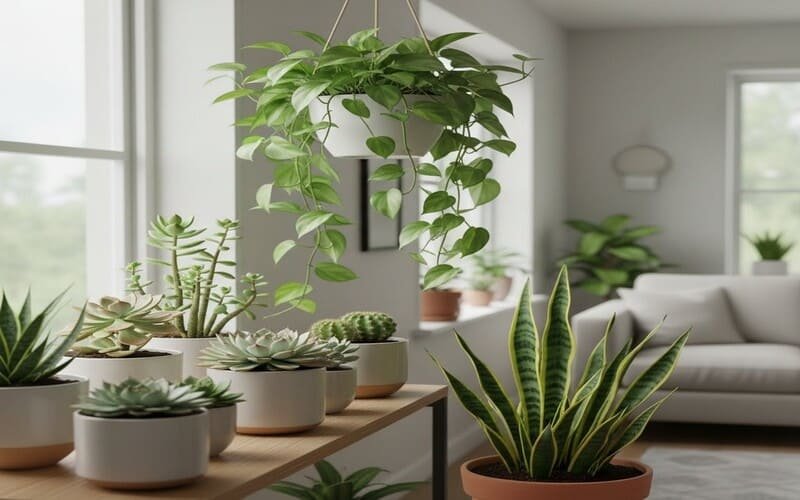 Plantas fáceis para iniciantes na jardinagem