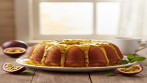 bolo de maracujá fofinho e úmido