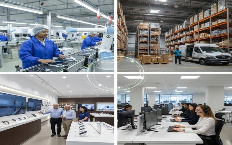 Geração de empregos e impacto econômico do setor de eletrônicos