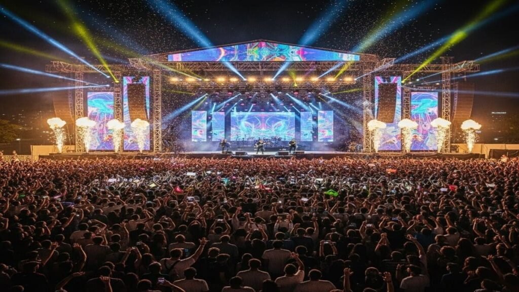 Eventos e festivais culturais no Brasil reunindo público diverso