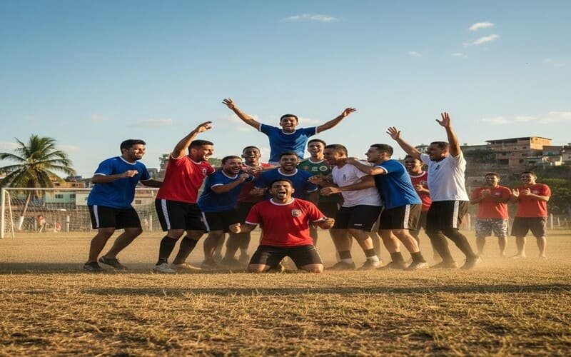 Futebol e esportes populares praticados no Brasil