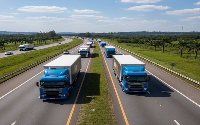 lançamentos de caminhões no Brasil