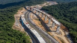 Obras de duplicação da Serra das Araras na Via Dutra BR-116 no Rio de Janeiro