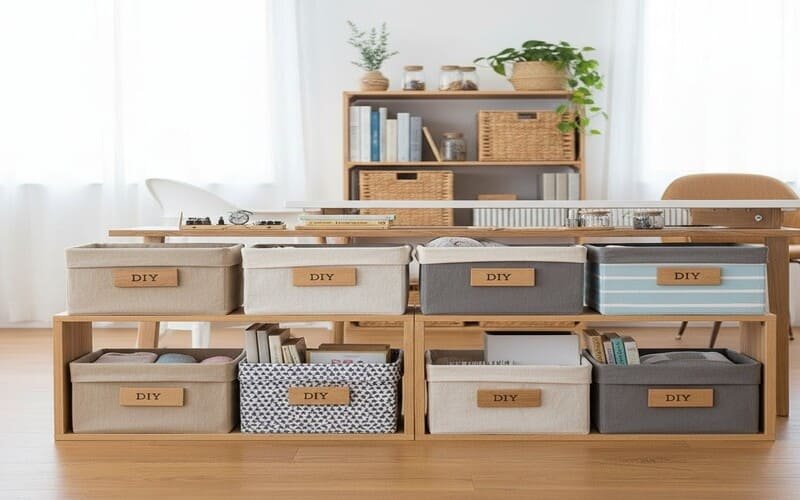 Organização da casa com projetos faça você mesmo