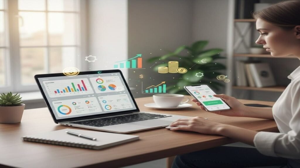 Educação financeira aplicada no dia a dia com controle de gastos