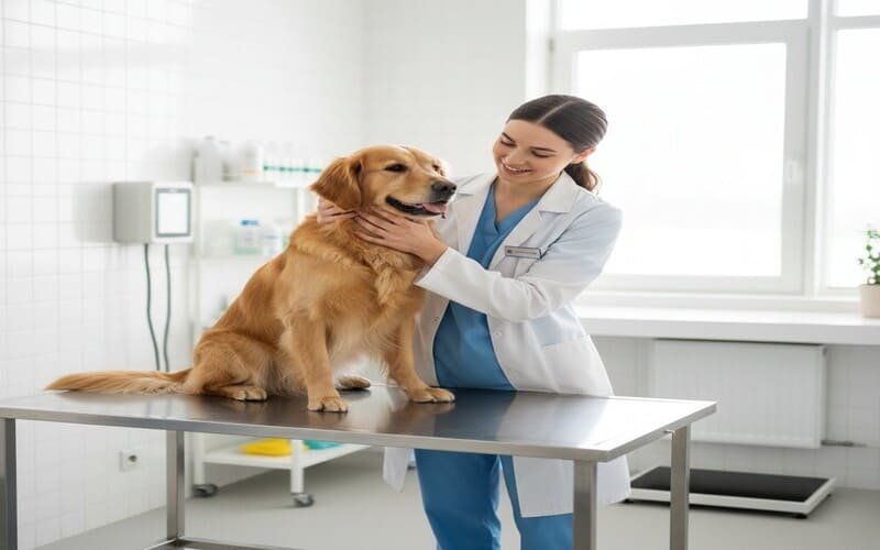 Visitas regulares ao veterinário ajudam a manter a saúde animal em dia