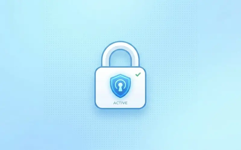 Ícone de cadeado digital representando a segurança das apostas online em 2026.